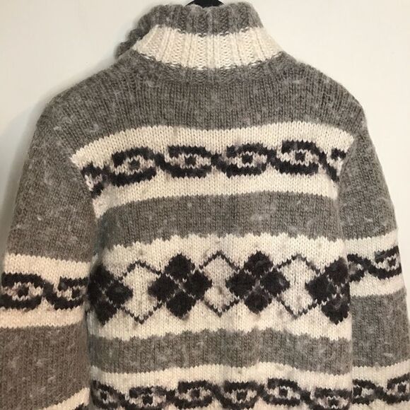 AE Sz S Wool Alpaca Blend Sweater Cardigan - Picture 8 of 8